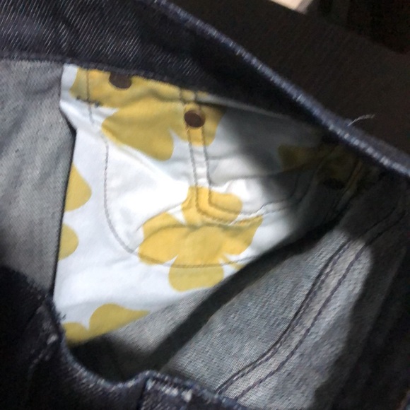 Y2K Lucky 🍀 Brand cropped capri jeans denim NWOT - Picture 12 of 14